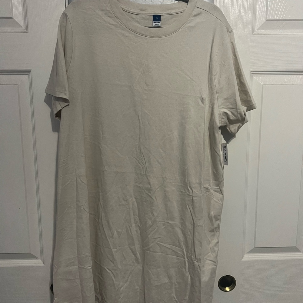 Old Navy Women's Light Beige Mini Dress